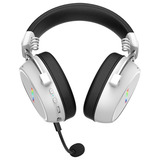 Hator Hypergang 3 Wireless over-ear gaming headset Wit, RGB, 2.4GHz / Bluetooth / USB