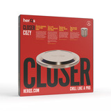 HerQs Cozy Closer deksel Roestvrij staal