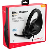HyperX Cloud Stinger S gaming headset Zwart, Pc