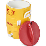 Igloo 400 Series Barrel 5 Gallon, 19 liter koelbox Geel/rood