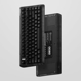 Iqunix OG80 Dark Side Wireless Mechanical Keyboard, gaming toetsenbord Zwart, US lay-out, Cherry MX Blue, RGB leds, 80% (TKL), Hot-swappable, PBT, 2.4GHz | Bluetooth 5.1 | USB-C