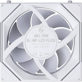 Lian Li UNI FAN SL-INF LCD FLEX 120 Wireless RGB case fan Wit, 120 x 124 x 28 mm, PWM