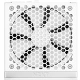 NZXT C850 Gold ATX 3.1, 850 Watt voeding  Wit, 1x 16-pins grafische kaartconnector, 6x PCIe, kabelmanagement