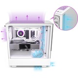 NZXT H5 Elite All White Tower-behuizing Wit (mat) | USB-C | Window-Kit