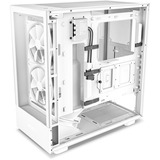 NZXT H5 Elite All White Tower-behuizing Wit (mat) | USB-C | Window-Kit