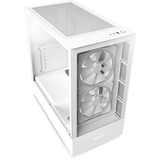 NZXT H5 Elite All White Tower-behuizing Wit (mat) | USB-C | Window-Kit