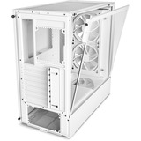 NZXT H5 Elite All White Tower-behuizing Wit (mat) | USB-C | Window-Kit