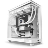 NZXT H6 Flow midi tower behuizing Wit | 2x USB-A | 1x USB-C | Tempered Glass