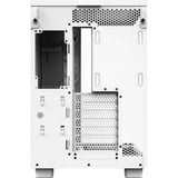 NZXT H6 Flow midi tower behuizing Wit | 2x USB-A | 1x USB-C | Tempered Glass