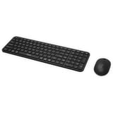 Qware Coldfield draadloze combo, desktopset Zwart, EU lay-out (QWERTY), Membraan, 800 - 1600 DPI, 2,4 GHz USB | Bluetooth