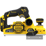 Stanley FatMax V20 18V Brushless elektrische schaafmachine Zwart/geel, Accu en oplader niet inbegrepen