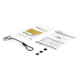 Startech Laptop kabelslot verlenglus - 15cm kabel & slot diefstalbeveiliging 