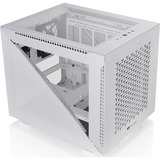 Thermaltake Divider 200 TG Air Snow Micro Tower-behuizing Wit | 2x USB-A 3.2 (5 Gbit/s) | USB-C 3.2 (10 Gbit/s) | Audio | Window-kit