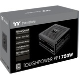 Thermaltake Toughpower PF1 750W voeding  Zwart, 4x PCIe, Kabel-Management