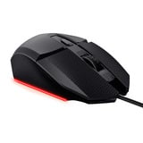 Trust GXT 121 Felox+ Verlichte gamingmuis Zwart, 800 - 10.000 DPI, RGB