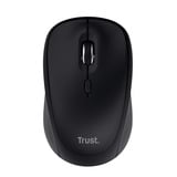 Trust Yvi+ Draadloze Muis Compact Zwart, 800-1600 Dpi, 2.4GHz, Bluetooth, Stille Knoppen 