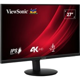 ViewSonic VG2708-4K 27" monitor Zwart (mat), 2x HDMI, 1x DisplayPort