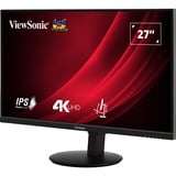 ViewSonic VG2708-4K 27" monitor Zwart (mat), 2x HDMI, 1x DisplayPort