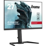 iiyama G-Master Red Eagle GB2770HSU-B5 27" Gaming Monitor Zwart, 165Hz, HDMI, DisplayPort, USB, Audio, AMD Free-Sync