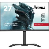 iiyama G-Master Red Eagle GB2770HSU-B5 27" Gaming Monitor Zwart, 165Hz, HDMI, DisplayPort, USB, Audio, AMD Free-Sync