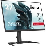 iiyama G-Master Red Eagle GB2770HSU-B5 27" Gaming Monitor Zwart, 165Hz, HDMI, DisplayPort, USB, Audio, AMD Free-Sync