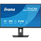 iiyama ProLite XB2797QSNP-B1 27" monitor Zwart, 75 Hz, HDMI, DisplayPort, USB-C, LAN, Audio