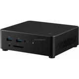 ALTERNATE Workstation Nuc Core 7 150U pc-systeem Zwart | Core 7 150U | Iris Xe Graphics | 32 GB | 1 TB SSD
