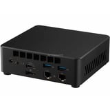 ALTERNATE Workstation Nuc Core 7 150U pc-systeem Zwart | Core 7 150U | Iris Xe Graphics | 32 GB | 1 TB SSD