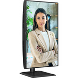 AOC 24P4CV 23.8" monitor Zwart, HDMI, DisplayPort, USB-C, LAN, Audio, 120 Hz