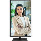 AOC 24P4CV 23.8" monitor Zwart, HDMI, DisplayPort, USB-C, LAN, Audio, 120 Hz