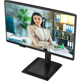 AOC 24P4CV 23.8" monitor Zwart, HDMI, DisplayPort, USB-C, LAN, Audio, 120 Hz