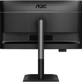 AOC 24P4CV 23.8" monitor Zwart, HDMI, DisplayPort, USB-C, LAN, Audio, 120 Hz