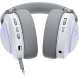 ASUS ROG Delta II Moonlight White Edition over-ear gaming headset Wit, RGB, 3.5 mm, 2.4 GHz, Bluetooth
