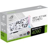 ASUS ROG Strix GeForce RTX 4090 24GB GDDR6X White OC Edition grafische kaart 2x HDMI, 3x DisplayPort, DLSS 3