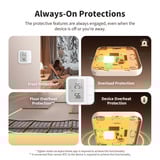 Aqara Floor Heating Thermostat W500 Wit, Bluetooth, Thread/Zigbee