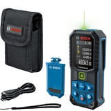 Bosch GLM 50-27 CG Professional met accu afstandsmeter Blauw/zwart, Li-Ion accu 3,7V 1Ah, bereik 50m, groene laserlijn