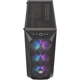 Cooler Master MasterBox TD500 Mesh midi tower behuizing Zwart | 2x USB-A | RGB | Tempered Glass