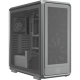 Cooler Master  midi tower behuizing Zilver | 2x USB-A | 1x USB-C | RGB | Window