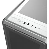 Cooler Master  midi tower behuizing Zilver | 2x USB-A | 1x USB-C | RGB | Window