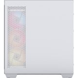 Corsair 3500X RS-R ARGB midi tower behuizing Wit | 2x USB-A | 1x USB-C | RGB | Tempered Glass