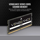 Corsair Vengeance 32 GB DDR5-5600 (1x 32 GB) laptopgeheugen Zwart, CMSX32GX5M1A5600C48, SO-DIMM