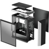 DeepCool CL500 4F midi tower behuizing Zwart | 2x USB-A | RGB | Window