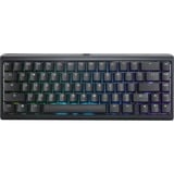 Ducky ProjectD Tinker 65 met QMK/VIA RGB mechanisch toetsenbord Zwart, US lay-out (QWERTY), Cherry MX Blue, 65%, RGB leds, Double-shot PBT, Hot-swappable, Gasket mount