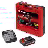EINHELL Professional Accu Klopboor-/Schroefmachine TP-CD 18/60 Li-i BL (1x 2.0 Ah) klopboorschroevendraaier Rood/zwart, Incl. 1x 2.0 Ah Power X-Change accu en lader