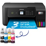 Epson EcoTank ET-2820 all-in-one inkjetprinter Zwart,  Afdruk, Scan, Kopie, USB, WiFi