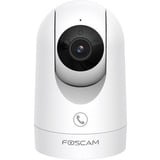 Foscam R8M Ultra HD, Dual-band WiFi 6 beveiligingscamera Wit