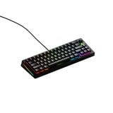 Glorious GMMK 3 65% Prebuilt Wired Black RGB mechanisch gaming toetsenbord Zwart, US lay-out (QWERTY), Glorious Fox, 65%, RGB, GPBT-doubleshot keycaps, Knob