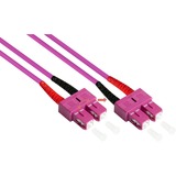Good Connections LWL Kabel LC-SC Multi OM4  30m Paars