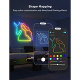 Govee Neon Rope Light 2 led strip Zwart, 4 meter, 2,4GHz wifi, Bluetooth