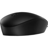 HP 128 lasermuis met kabel Zwart, 1200 dpi